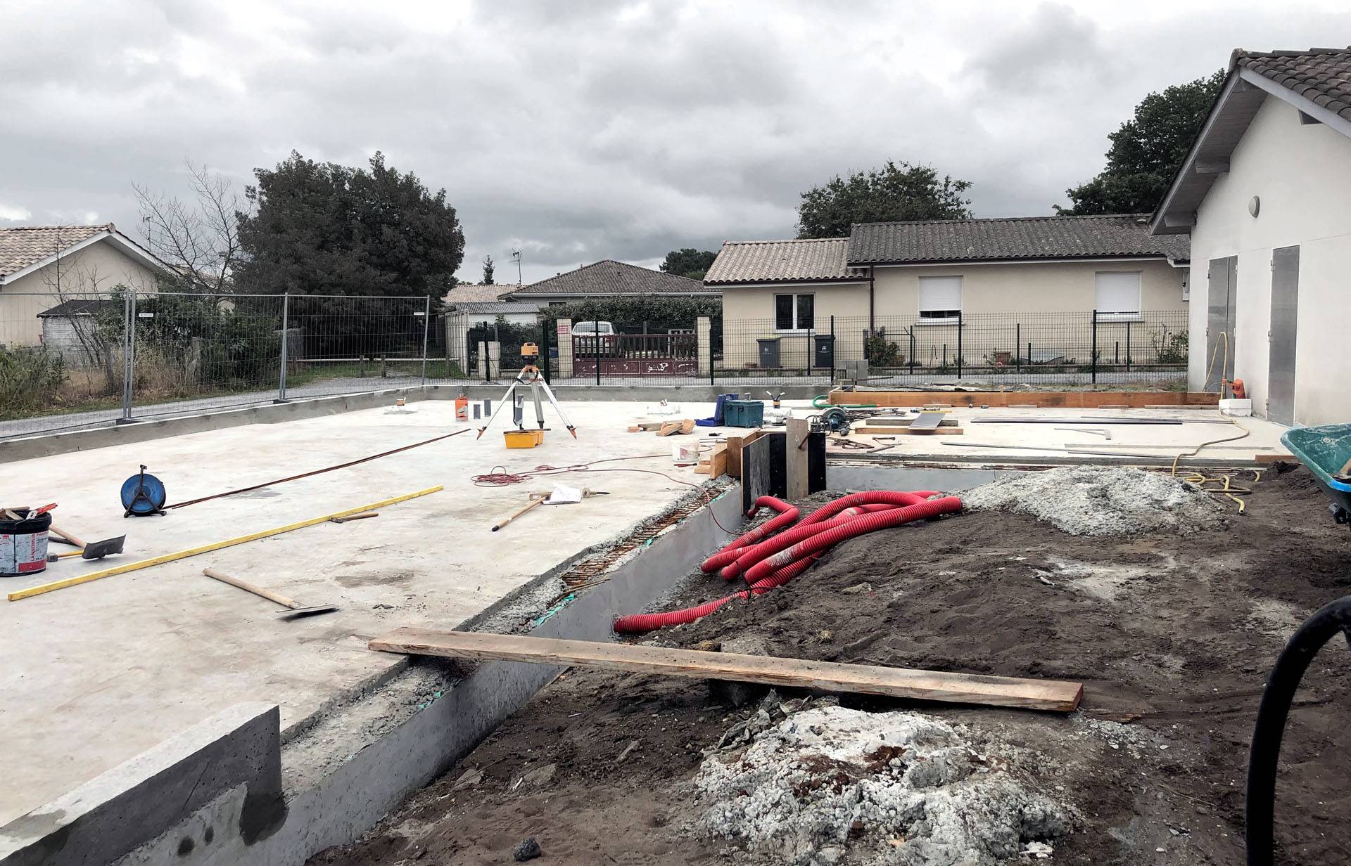 construction ossature bois à La Teste de Buch - Rodde Aragues Architectes