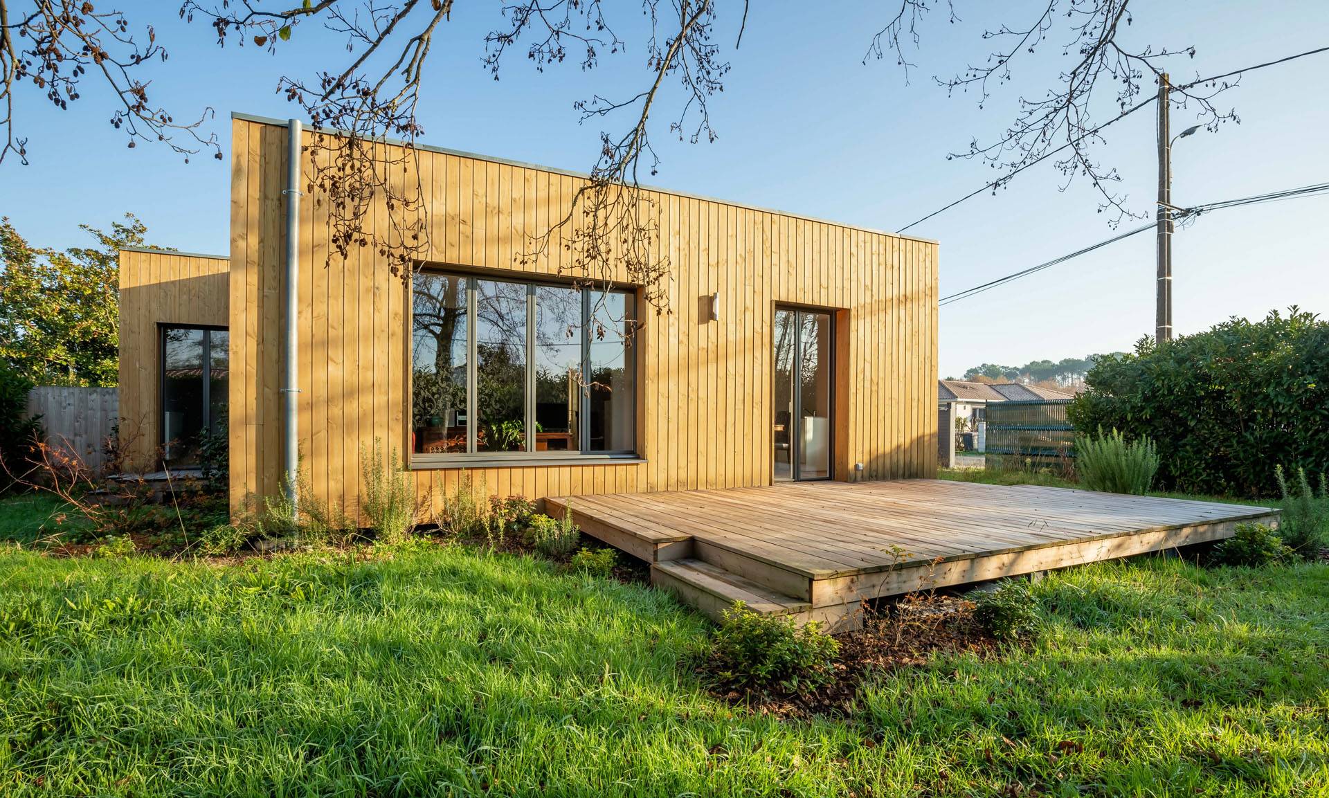 Architecte pour faire construire une maison en bois Mérignac 