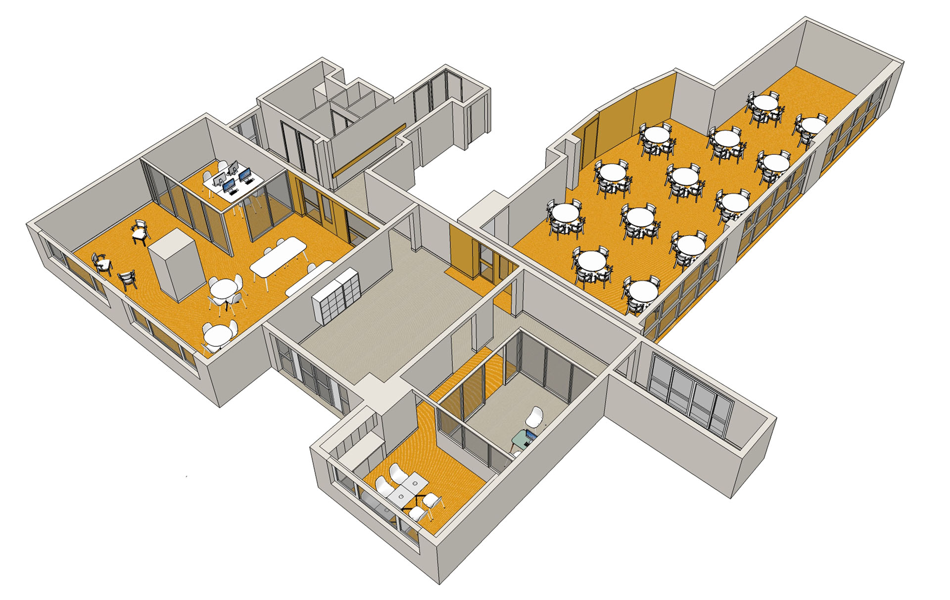 travaux de rénovation et choix de mobilier résidence senior EHPAD