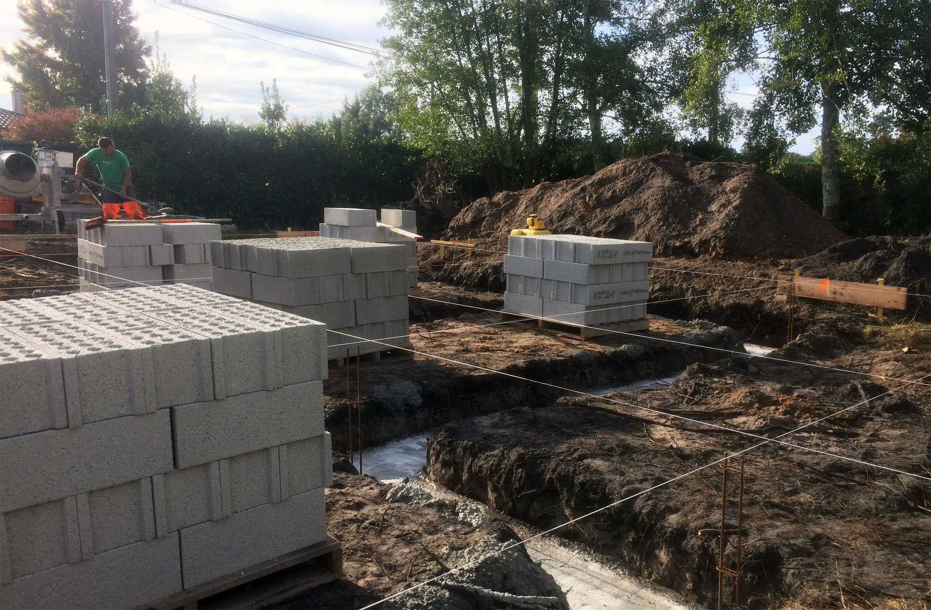 Construction maison architecte sur le bassin d’Arcachon, Aquitaine