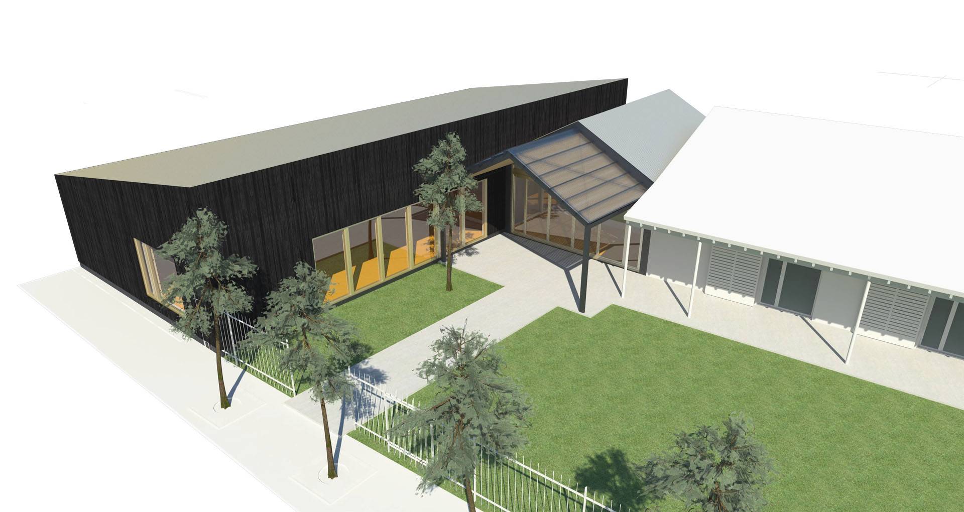 Construction du centre social de Cazaux - Rodde Aragues Architectes