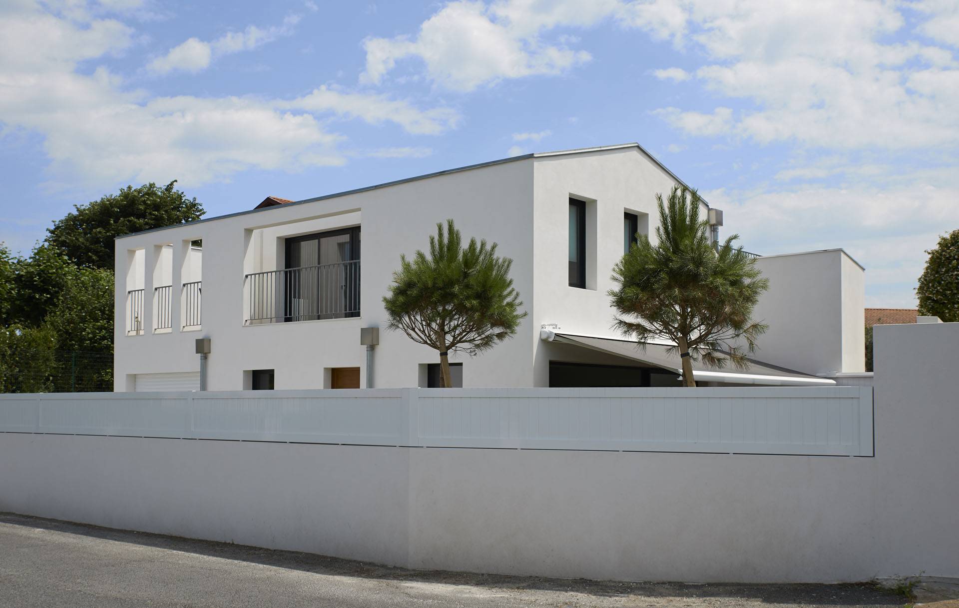 construction d'une villa contemporaine en Nouvelle Aquitaine