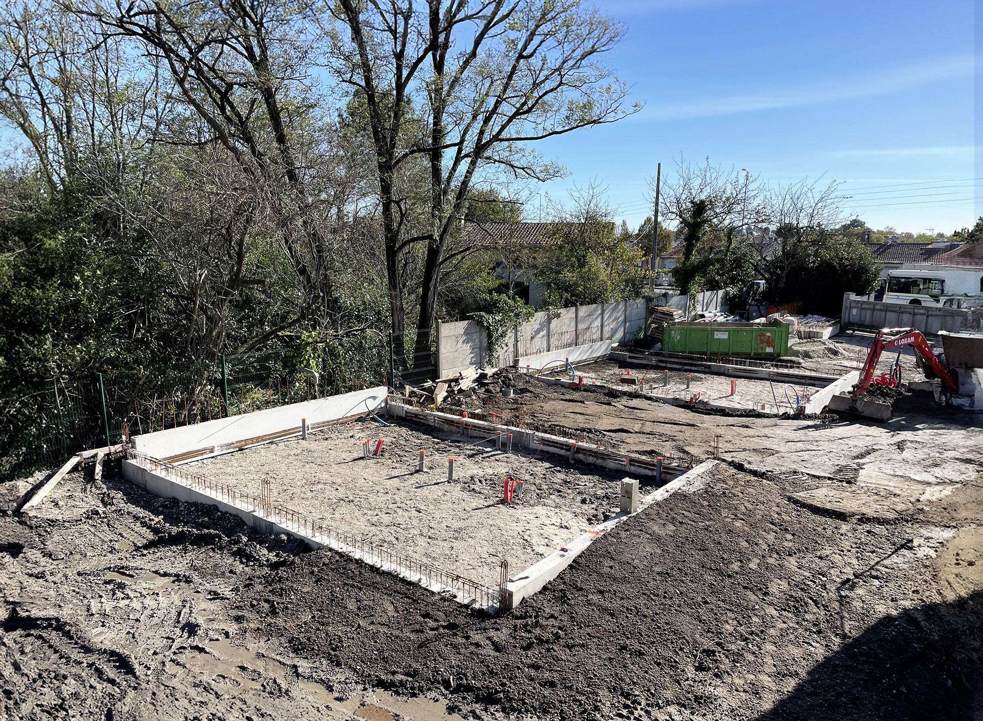 Travaux de la Maison Relais Charles Péguy à Pessac