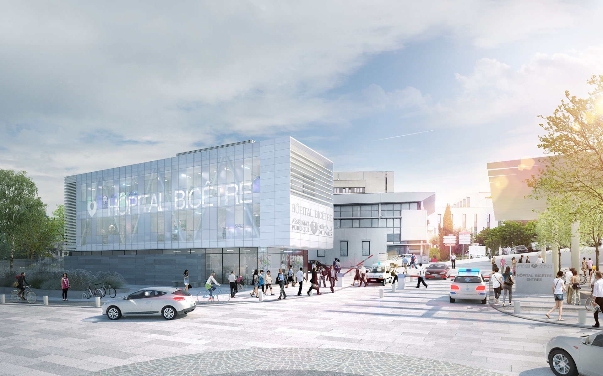 architecte bâtiment hopitalier et technique
