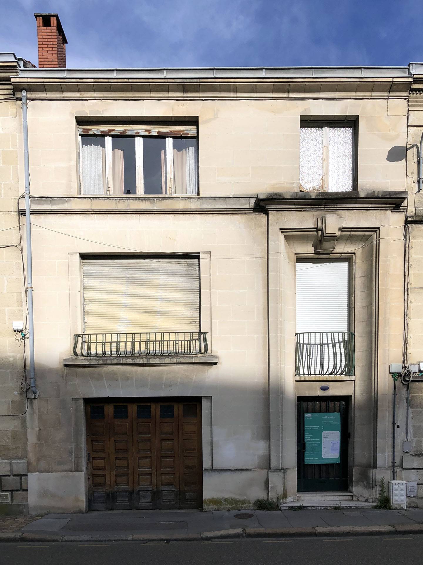 Réhabilitation d'une maison de ville à Bordeaux, Chartrons